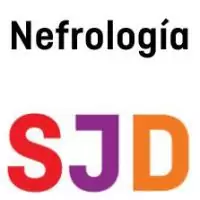 Logotip del Servei de Nefrologia de l'Hospital Sant Joan de Déu Barcelona