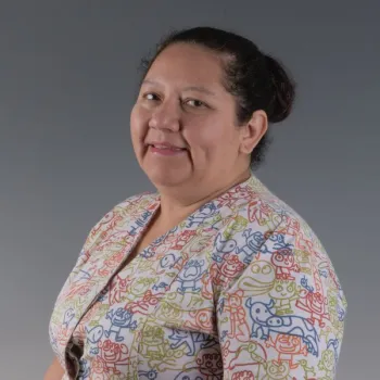 María Eugenia Sandoval Claure, paediatric nurse María Eugenia Sandoval Claure, paediatric nurse