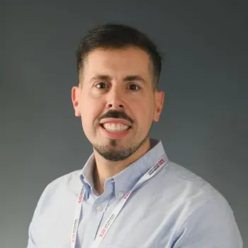 Jordi Mitjà, enfermero en Sant Joan de Déu