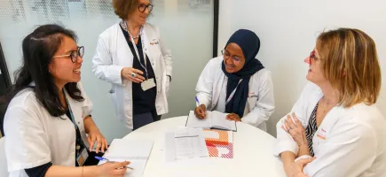 Equipo del Departamento de Pacientes Internacionales del Hospital Sant Joan de Déu Barcelona