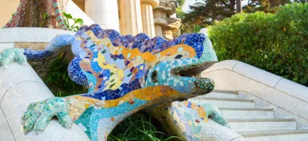 Dragon del Parc Güell de Barcelona Dragon del Parc Güell de Barcelona