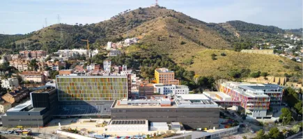 Imagen aérea del Hospital Sant Joan de Déu Barcelona imagen aerea sant joan de deu pccb