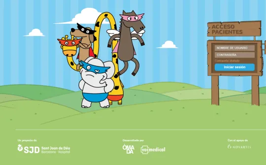 Imagen web del proyecto Funny Friends