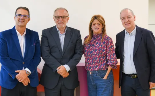 Signing of the agreement between the SJD Barcelona Children’s Hospital and FEDER