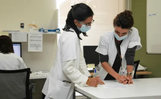 Asistentes Clínicas en el Hospital Sant Joan de Déu