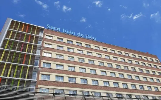 Façade of the Hospital Sant Joan de Déu Barcelona