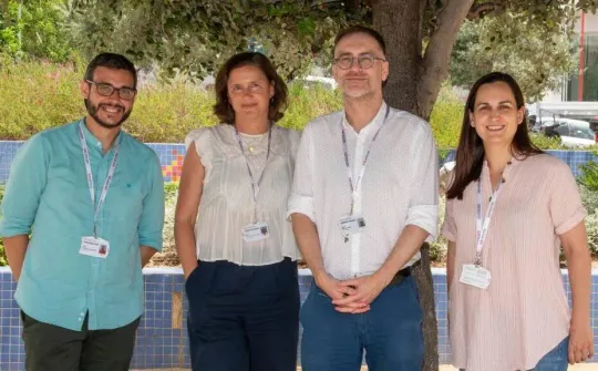 Equip de la Unitat Funcional d'Immunologia Clínica (Sant Joan de Déu - Clínic)