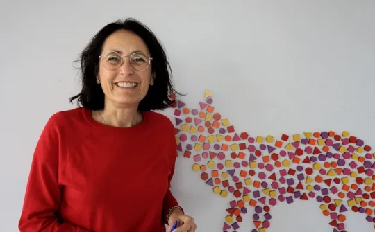 Teresa Gili en la Casa de Sofía del Hospital Sant Joan de Déu