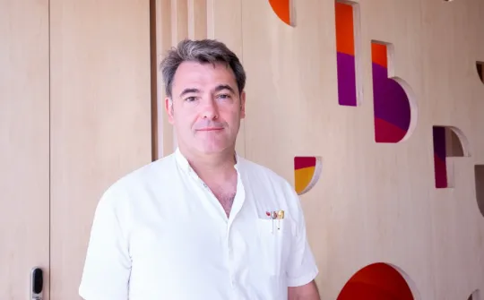 El Dr. Stefano Congiu, jefe del Servicio de Cirugía Cardíaca del Hospital Sant Joan de Déu Barcelona