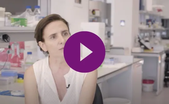 Alessandra Magnani fotograma vídeo "Las terapias avanzadas en el Hospital Sant Joan de Déu"