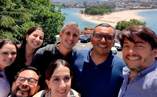 Integrantes del equipo de investigación de la miopatia provocada ppor el gen trip4