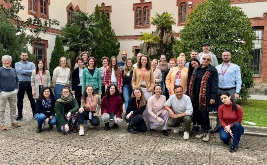 Grupo participante en la primera edición del programa EU-PROMENS.