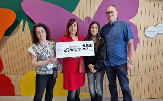 Donació de la iniciativa 'Encuentra tu Camino by Leyre'