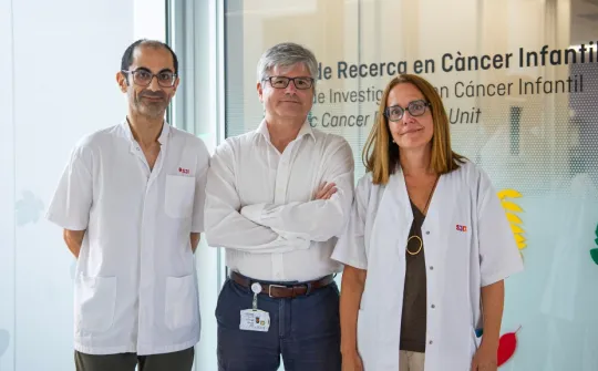 Equip investigador en leucèmia de l'SJD Pediatric Cancer Center de l'Hospital Sant Joan de Déu Barcelona