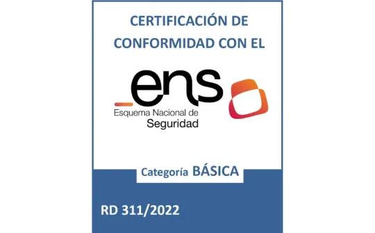 Certificació de conformitat amb l'Esquema Nacional de Seguirdad (Categoria Bàsica) - Hospital Sant Joan de Déu Barcelona
