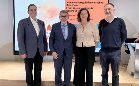 Encuentro CIS-UB sobre inmunología - Formación del Hospital Sant Joan de Déu Barcelona