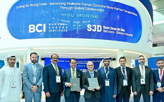 Acuerdo entre el SJD Barcelona Children's Hospital y Burjeel Cancer Institute