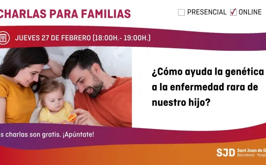 Webinar: ¿Cómo ayuda la genética a la enfermedad rara de nuestro hijo?