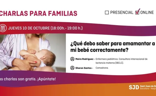 Webinar: ¿Qué debo saber para amamantar a mi bebé correctamente?