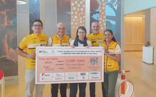 Donació dels treballadors i treballadores d'Eckes Granini Ibérica