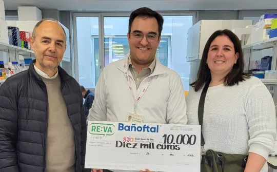 Bañoftal donació recerca retinoblastoma