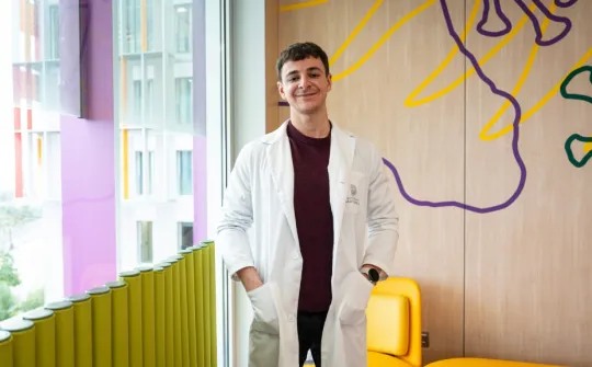 Dani Marín, expacient de Sant Joan de Déu i president del KIDS Barcelona