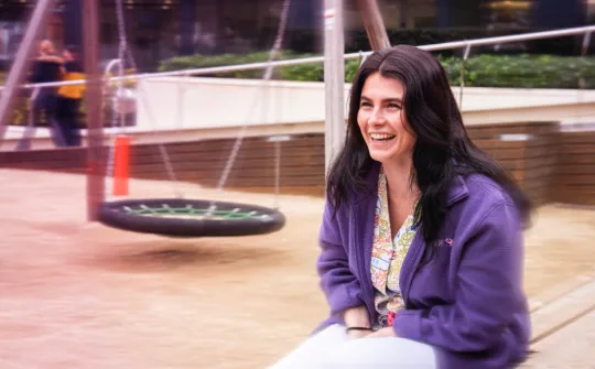 La Daphne Guixé fent l'entrevista per als residents 2026 residents 2026 sant joan de deu infermeria pediàtrica