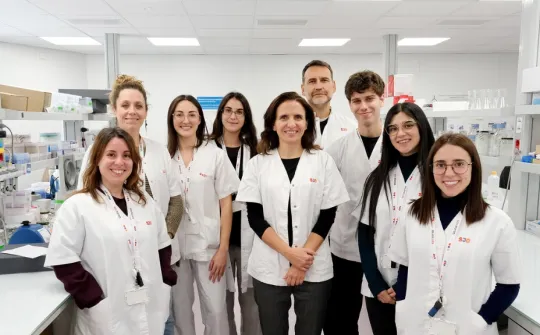 Equipo de la Plataforma de Terapias Avanzadas de Sant Joan de Déu