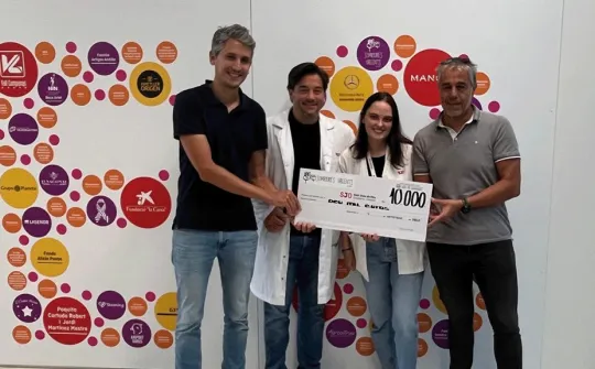 Donació de l'associació Douchenne Somriures Valents