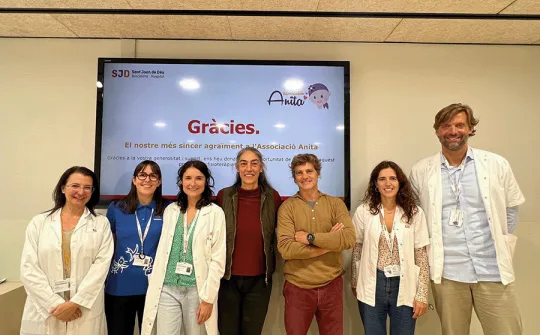 Donació de Fundación Anita Sant Joan de Déu Barcelona Donació de Fundación Anita Sant Joan de Déu Barcelona