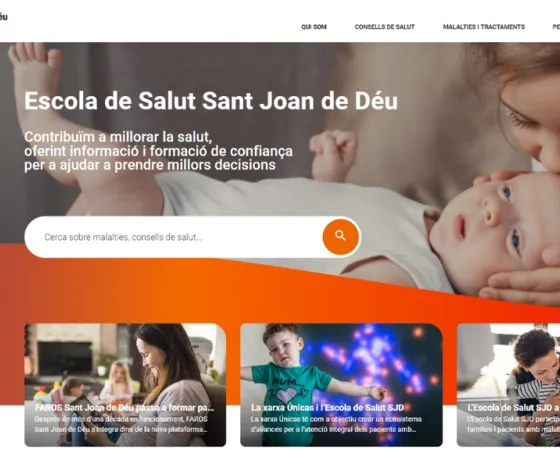 Web de l'Escola de Salut - Hospital Sant Joan de Déu Barcelona Web de l'Escola de Salut - Hospital Sant Joan de Déu Barcelona