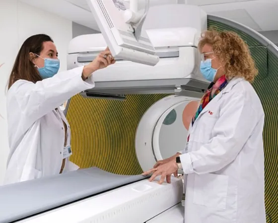 Nuclear Medicine Centre - SJD Barcelona Children's Hospital Diagnostic imaging equipment at the SJD Barcelona Children's Hospital