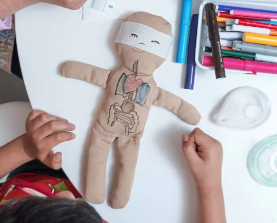 Muñeco de trapo de Child Life Muñeco de trapo de Child Life