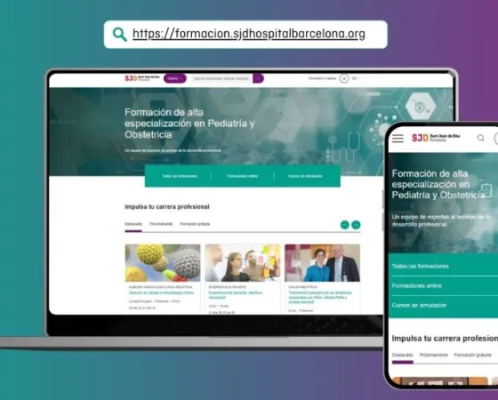 Nueva web de SJD Formación - Hospital Sant Joan de Déu Barcelona Nueva web de SJD Formación - Hospital Sant Joan de Déu Barcelona