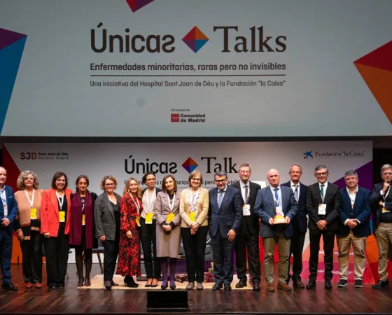 Foto de família de la segona edició d'Únicas Talks a Madrid Foto de família de la segona edició d'Únicas Talks a Madrid