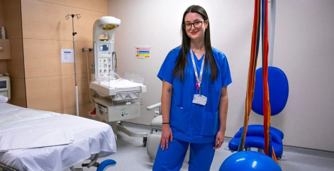 Matrona residente del Hospital Sant Joan de Déu Barcelona