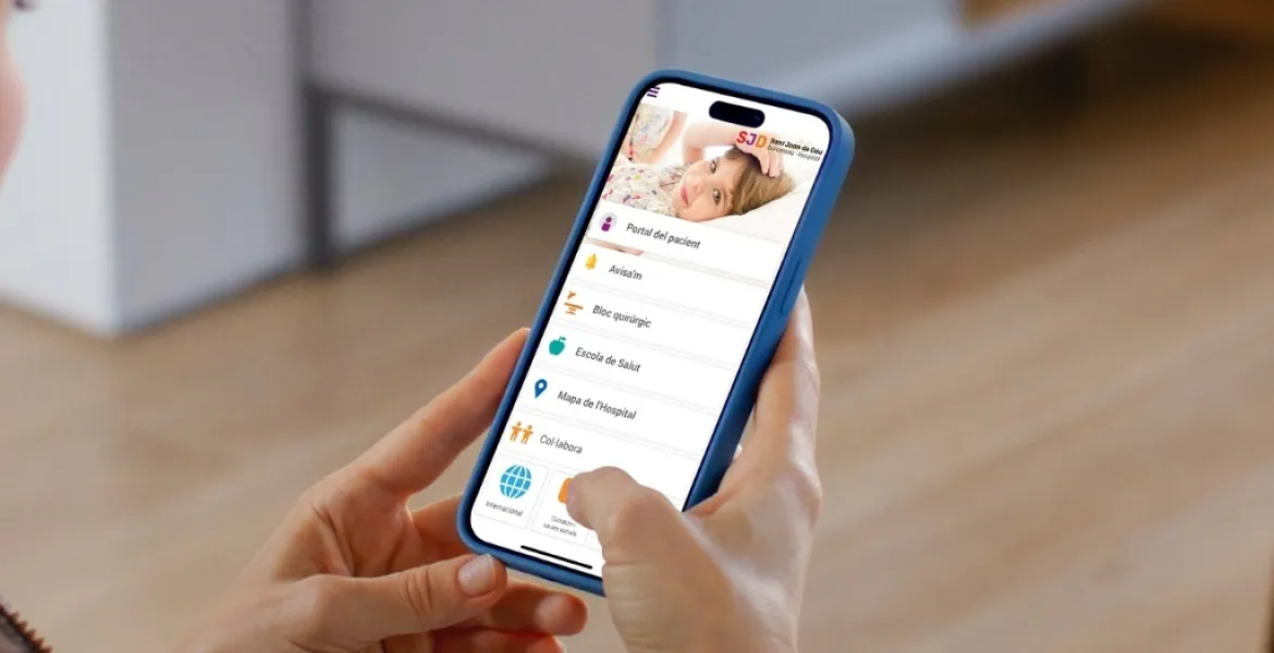 App SJD al mòbil - Hospital Sant Joan de Déu Barcelona