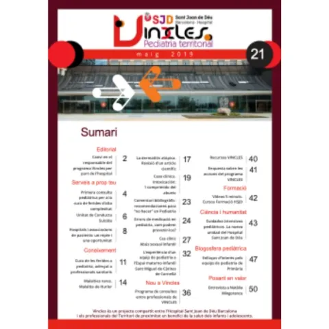 Revista Vincles, número 21