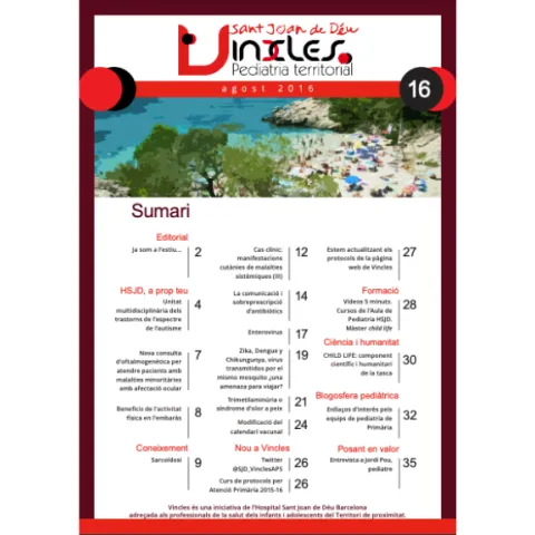 Revista Vincles, número 16