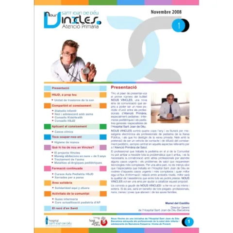 Revista Vincles, número 1