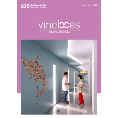 Portada del número 34 de la revista Vincles - Hospital Sant Joan de Déu Barcelona