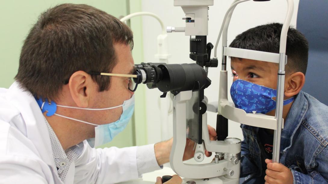 Paciente retinoblastoma Hospital Sant Joan de Déu Barcelona Paciente retinoblastoma Hospital Sant Joan de Déu Barcelona