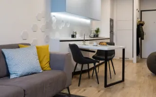 Detalle de aparatamento pequeño, alojamiento Detalle de aparatamento pequeño, alojamiento