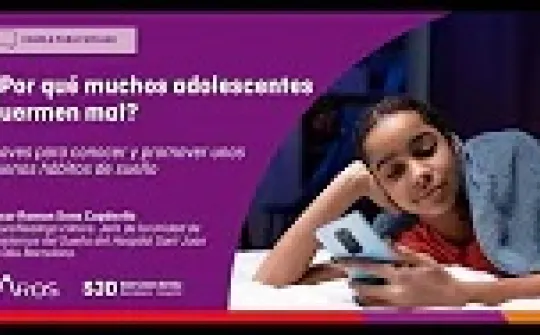 ¿Por qué muchos adolescentes duermen mal? Claves para conocer y promover buenos hábitos de sueño ¿Por qué muchos adolescentes duermen mal? Claves para conocer y promover buenos hábitos de sueño