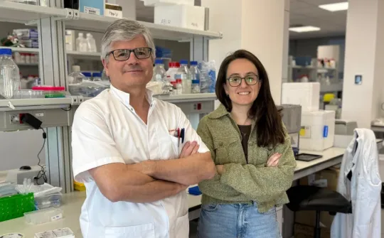 Dr Jaume Mora and Dr Estela Prada Dr Jaume Mora and Dr Estela Prada