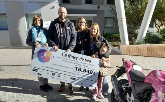 Donación de “La Rider de Noa” Donación de “La Rider de Noa”