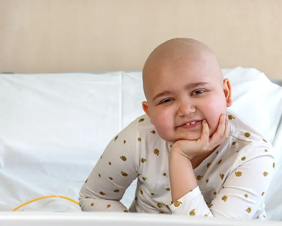 Paciente de cáncer infantil Paciente de cáncer infantil
