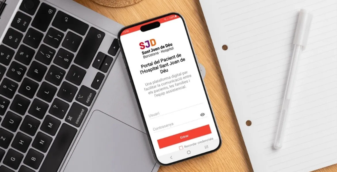 App del Portal del Paciente - Hospital Sant Joan de Déu Barcelona