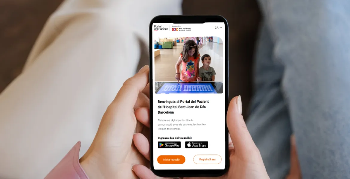 App del Portal del Paciente - Hospital Sant Joan de Déu Barcelona