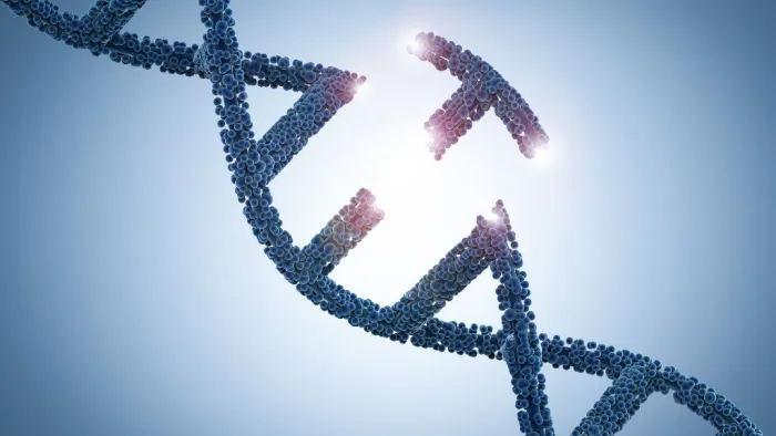 Foto de portada de la exposición de terapias avanzadas cadena de ADN con fragmento libre